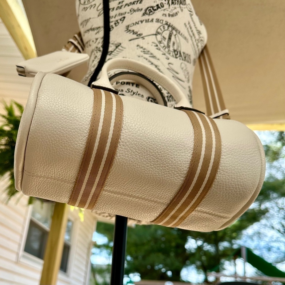 Kate Spade White and Tan Women's Bag Set NWT UNCLUDED BUT NEVER WORN - Picture 11 of 15